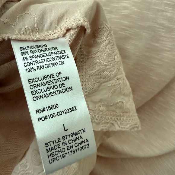 Democracy Light Pink Button Down Shirt - Picture 6 of 6